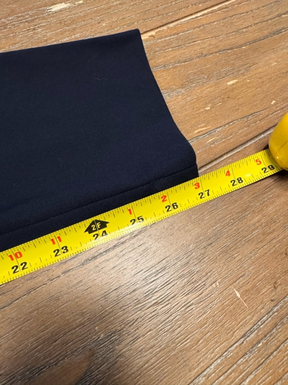 LOFT Navy Skinny Curvy Pants - The Skinny - Picture 7 of 8